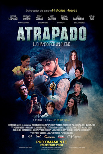 Atrapado, luchando por un sueño poster