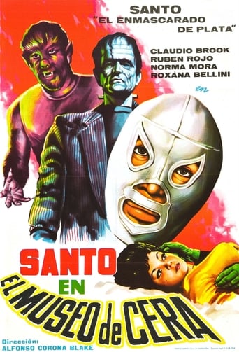 Poster för Santo in the Wax Museum