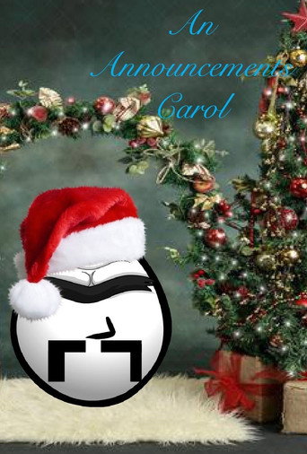 An Announcements Carol poster