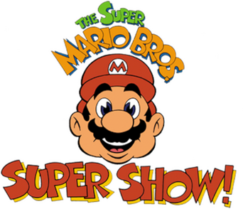 The Super Mario Bros. Super Show! logo