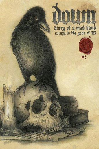 Down: Diary of a Mad Band - Europe in the Year of VI poster