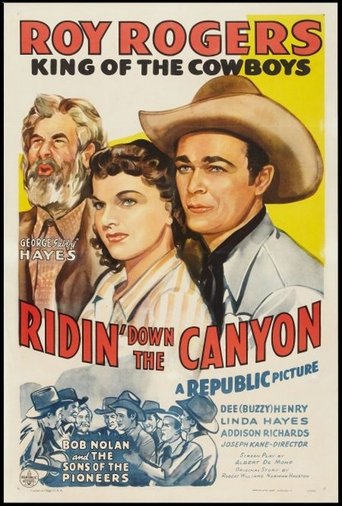 poster of Ridin' Down the Canyon