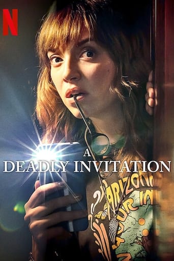 Movie poster: A Deadly Invitation (2023) คำเชิญจากฆาตกร