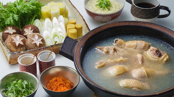 Authentic Japanese Cooking: Mizutaki ～Hot Pot with Chicken Broth～