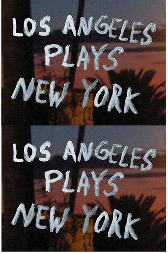 Los Angeles Plays New York poster 2