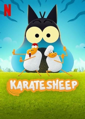 Karate Sheep Poster