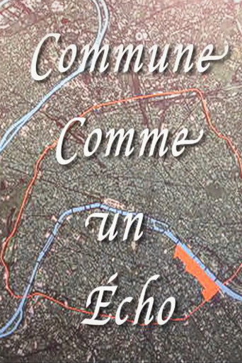 Cartell de Comme un écho