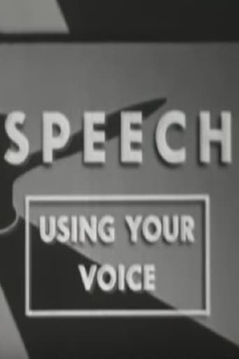 Poster of Speech: Using Your Voice