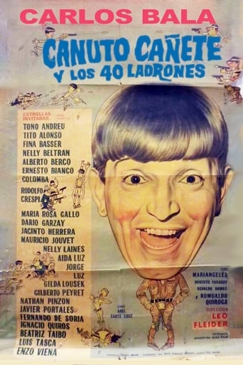 Poster of Canuto Cañete y los 40 ladrones