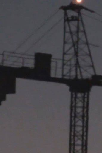 going up the street where all the buildings light up poster