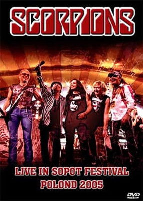 Scorpions: Live in Sopot Festival Poland 2005 poster