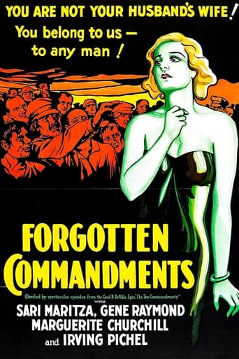Poster of Forgotten Commandments