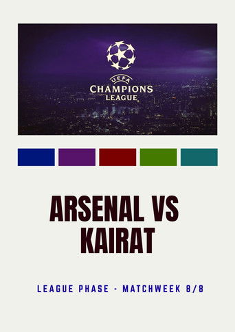 Arsenal VS Kairat CL 25/26