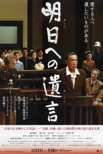 Poster of 明日への遺言