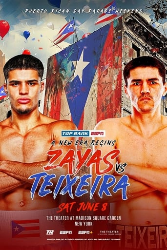 Poster of Xander Zayas vs. Patrick Teixeira
