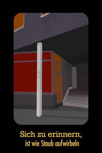 Sich zu erinnern, ist wie Staub aufwirbeln poster