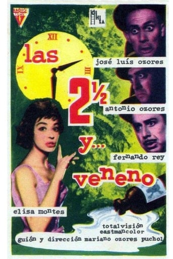 Poster för Las dos y media... y veneno