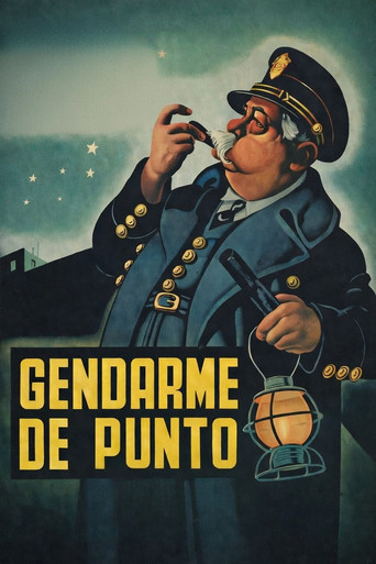 Gendarme de punto poster
