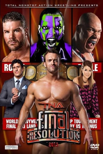 Poster of TNA Final Resolution 2013
