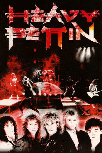Heavy Pettin Live at the Astoria 1984 poster