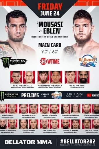 Poster of Bellator 282: Mousasi vs. Eblen