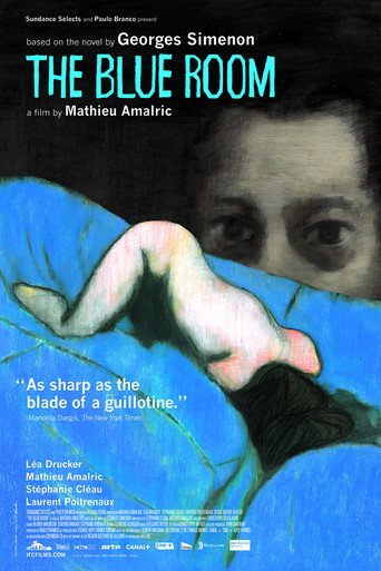 The Blue Room (2014) movie poster - Crime, Romance