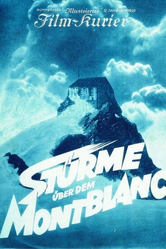 Poster för Storm över Mont Blanc
