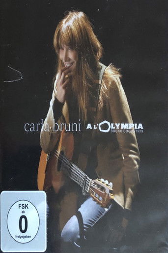 Carla Bruni A l'Olympia poster