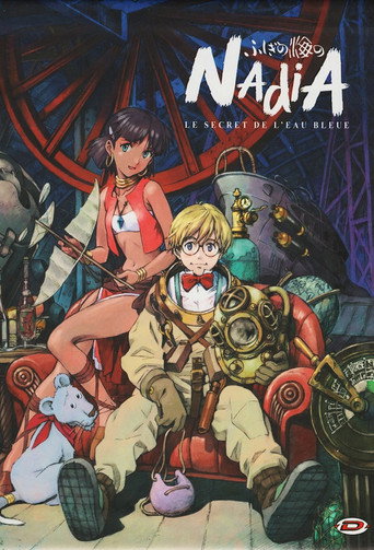 Nadia, le secret de l'eau bleue — affiche alternative