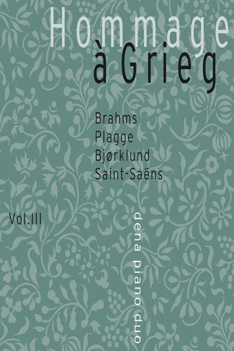 Hommage à Grieg poster