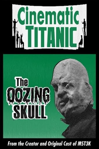 Poster för Cinematic Titanic: The Oozing Skull