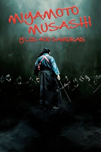 Poster of Miyamoto Musashi y los 400 samuráis