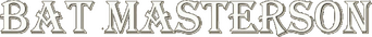 Bat Masterson logo