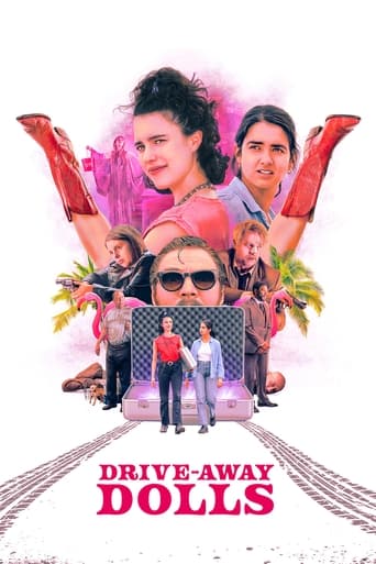 Poster for the movie, 'Drive-Away Dolls'