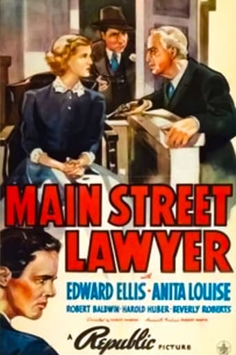 Poster för Main Street Lawyer