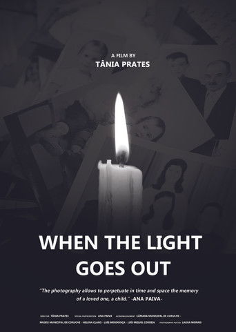 When the light goes out poster