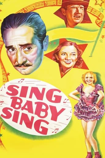 Poster för Sing, Baby, Sing