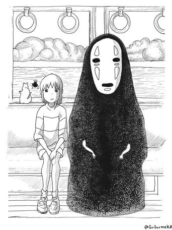 El viaje de Chihiro — poster 228, 688 × 918