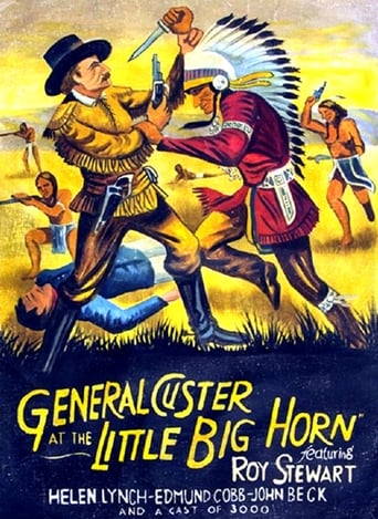 Poster of General Custer at the Little Big Horn
