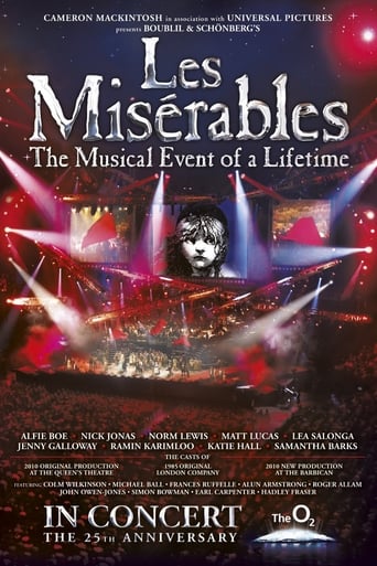 poster Les Misérables in Concert - The 25th Anniversary