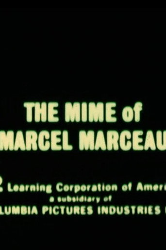 The Mime of Marcel Marceau poster