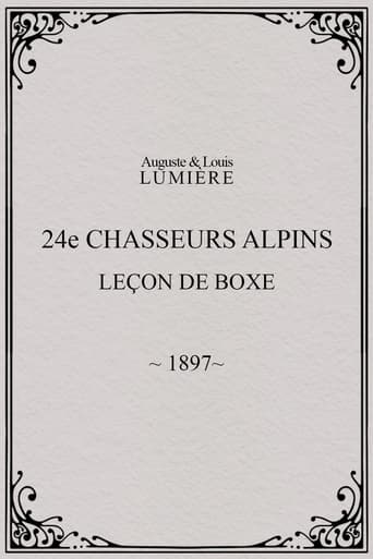 24ème chasseurs alpins : leçon de boxe