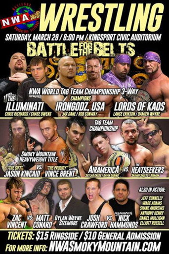 NWA Smoky Mountain Battle For The Belts (1970)