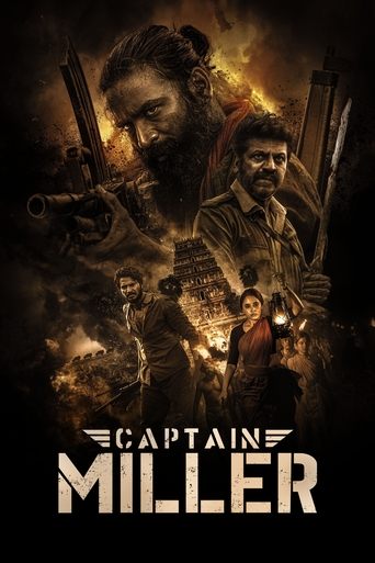 Movie poster: Captain Miller (2024) กัปตัน มิลเลอร์