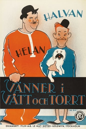 Poster för Vänner i vått och torrt