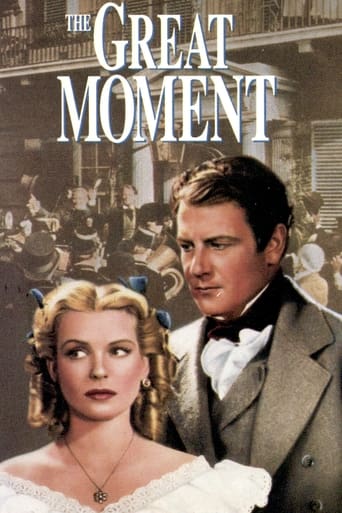 Poster of The Great Moment