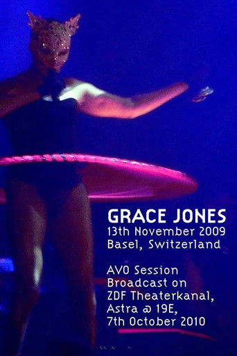 Grace Jones - AVO Session Basel 2009 poster 2