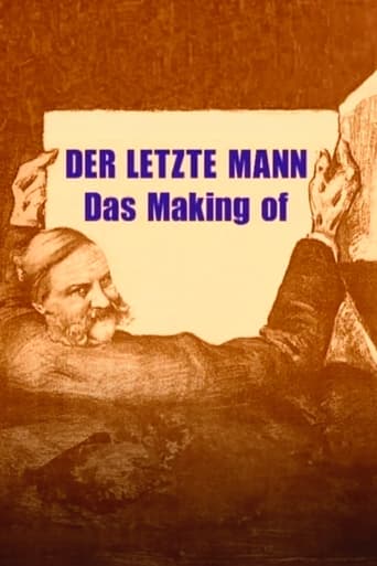 Poster för Der letzte Mann - Das Making of