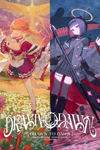 Takanashi Kiara / Ninomae Ina’nis 1st Concert “Drawn to Dawn” Day 2 poster