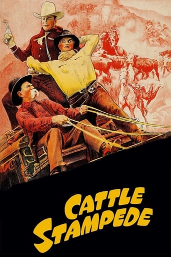 Poster för Cattle Stampede